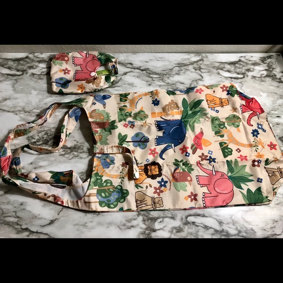 Handbags - 4/$18 New Reusable Shopping Tote Zoo Animals